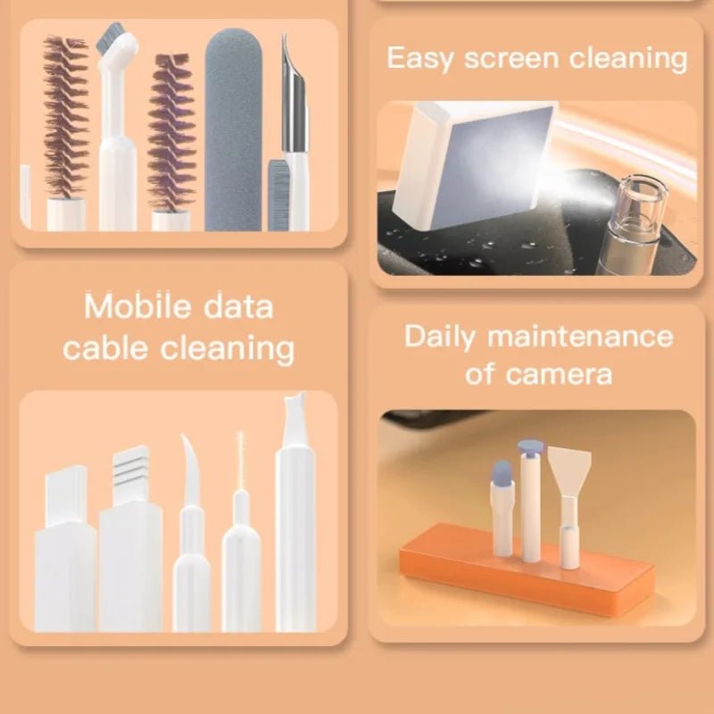 Headset, Mobile Phone & Laptop Cleaning Tool Set - Shopping Time Australia