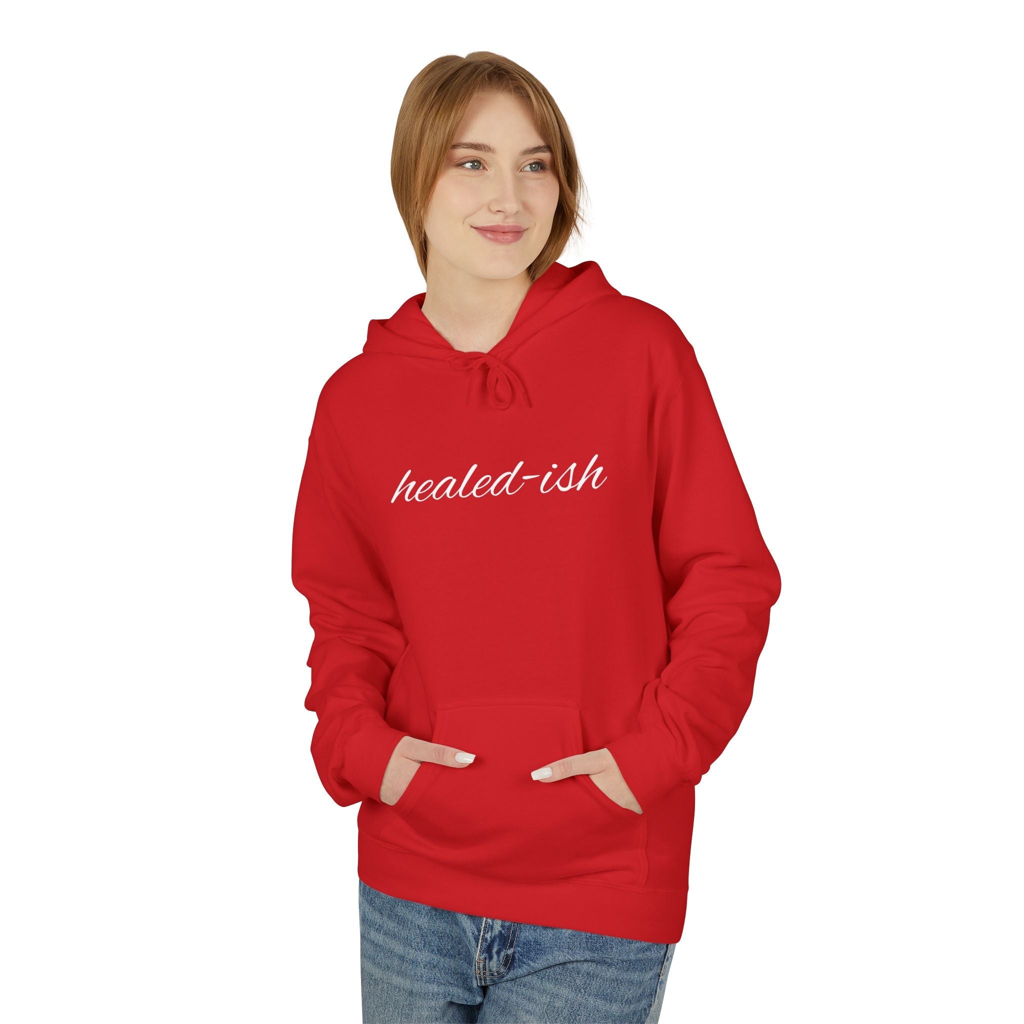 Healed - ish Women Softstyle Fleece Hoodie - Shopping Time Australia - Hoodie
