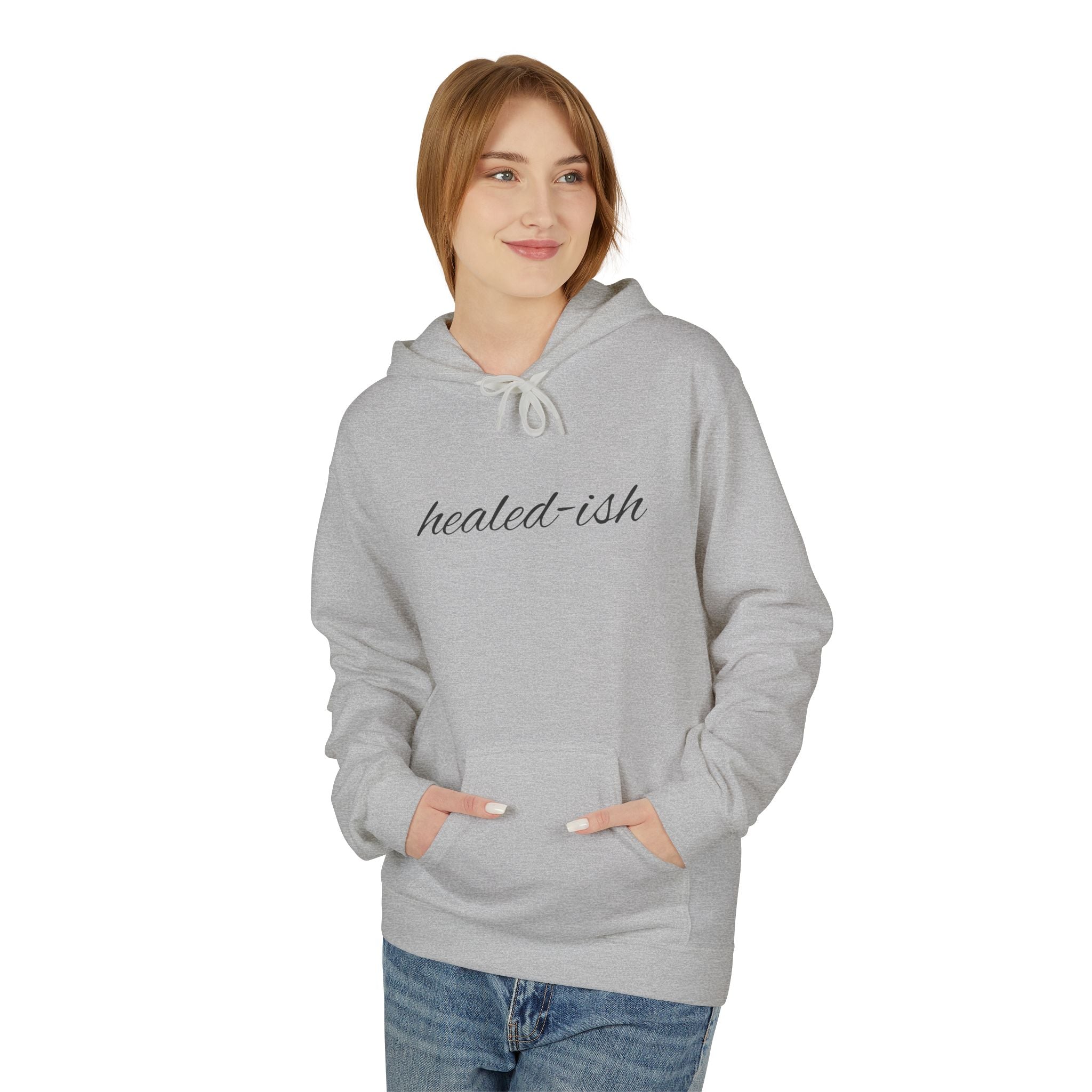 Healed - ish Women Softstyle Fleece Hoodie - Shopping Time Australia - Hoodie