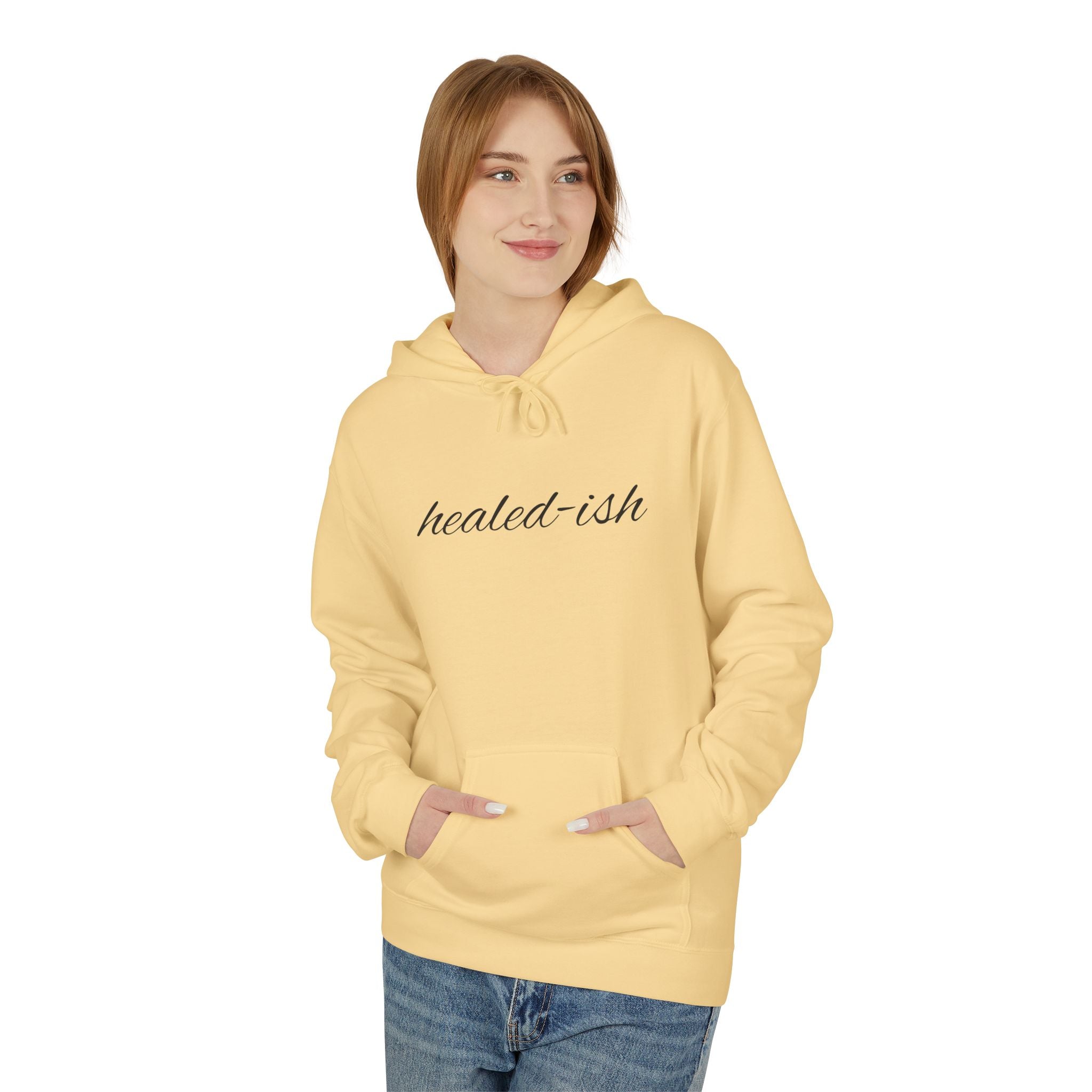 Healed - ish Women Softstyle Fleece Hoodie - Shopping Time Australia - Hoodie