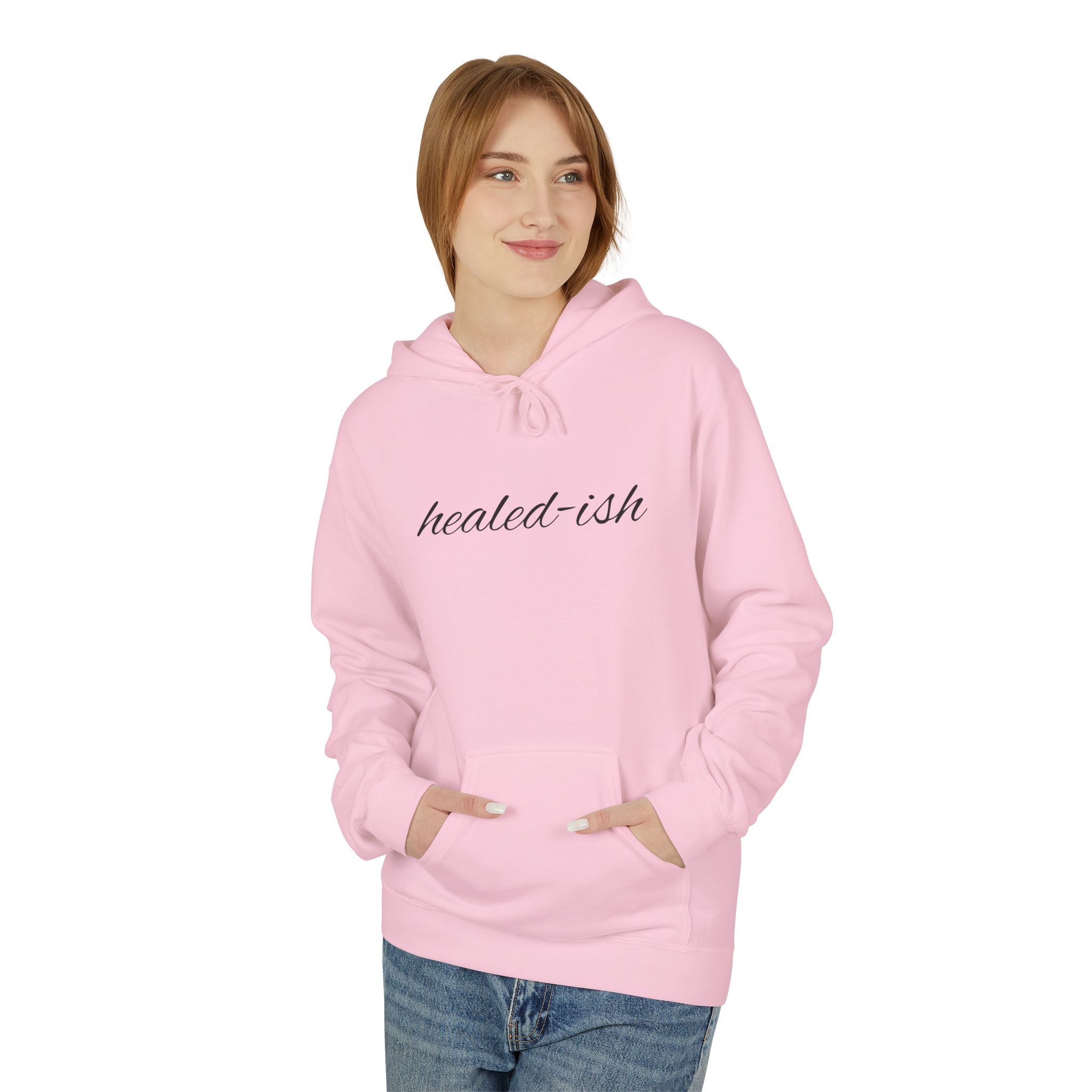 Healed - ish Women Softstyle Fleece Hoodie - Shopping Time Australia - Hoodie