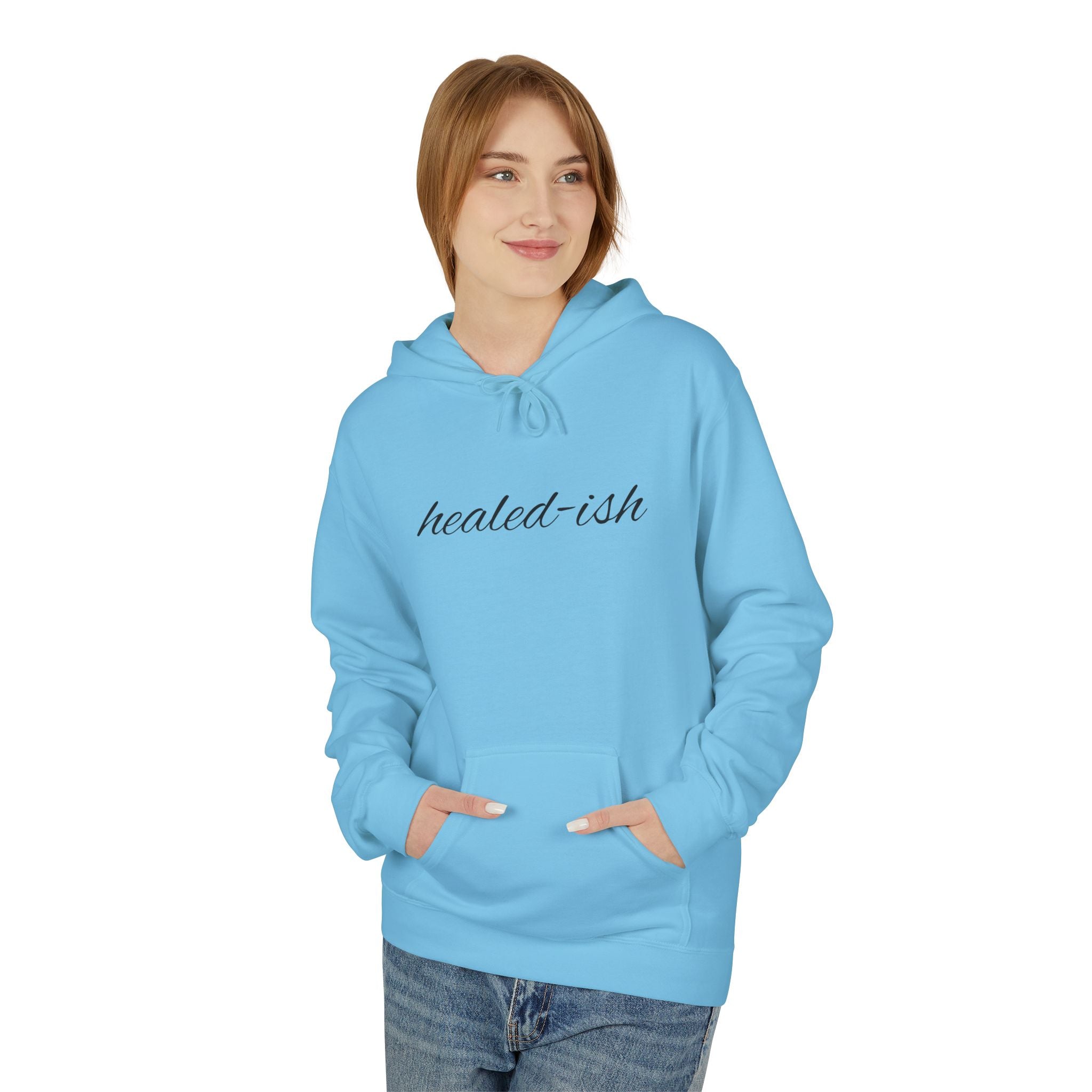 Healed - ish Women Softstyle Fleece Hoodie - Shopping Time Australia - Hoodie