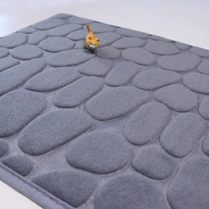 Household Non - Slip Coral Velvet Floor Mat - Shopping Time Australia
