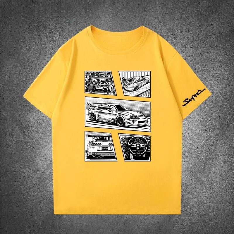 Japanese Performance Car Short - sleeved T-shirt - Shopping Time Australia - T-Shirts