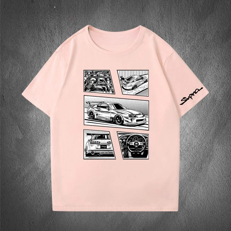 Japanese Performance Car Short - sleeved T-shirt - Shopping Time Australia - T-Shirts