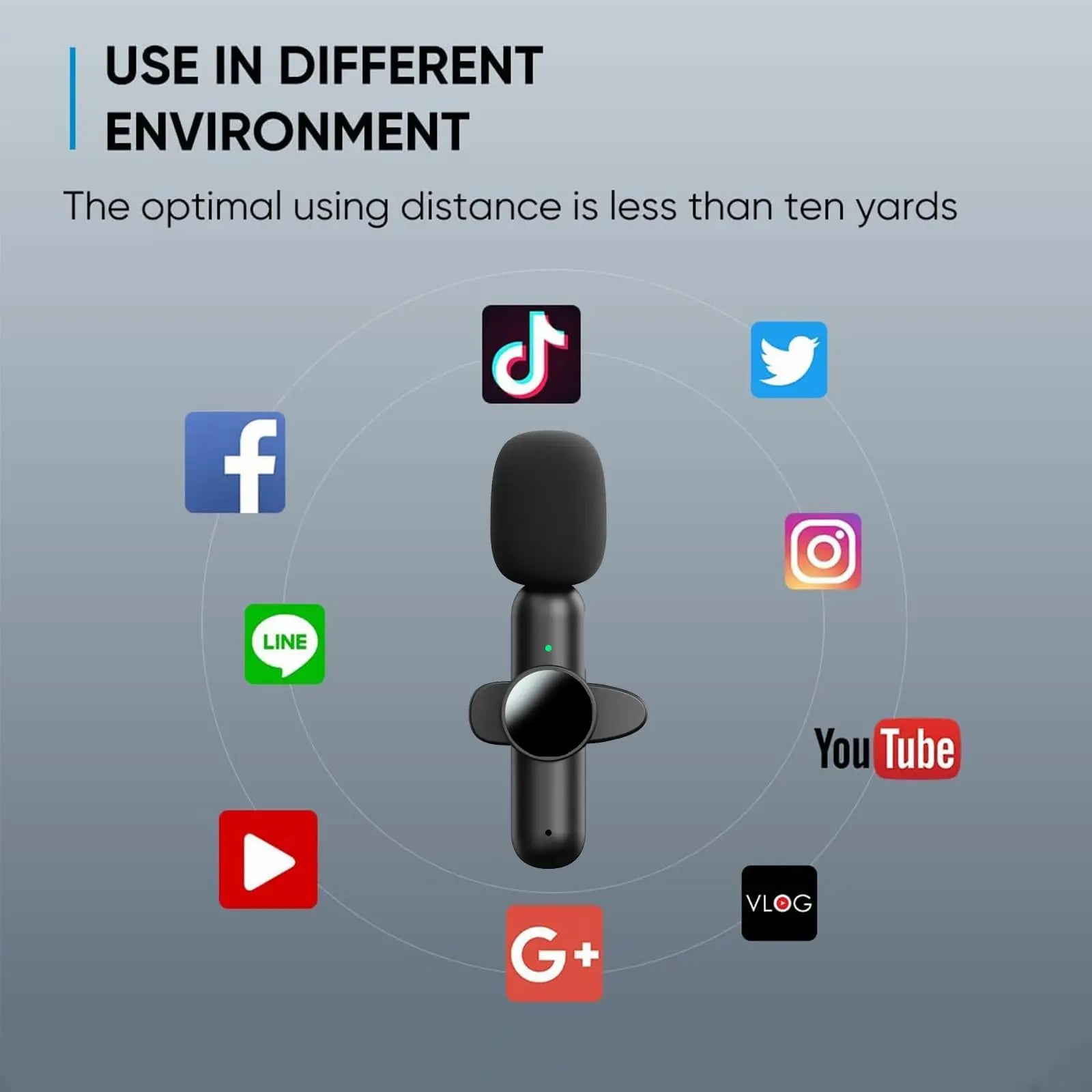 JOCEEY K3 Wireless Lavalier Microphones - Shopping Time Australia - Microphones