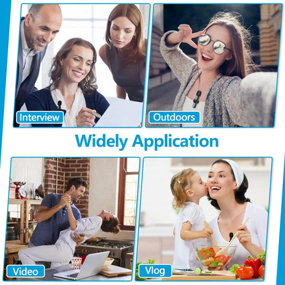 JOCEEY K3 Wireless Lavalier Microphones - Shopping Time Australia - Microphones