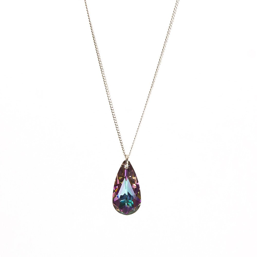 Kaleidoscope Teardrop Necklace - Shopping Time Australia