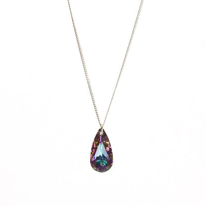 Kaleidoscope Teardrop Necklace - Shopping Time Australia