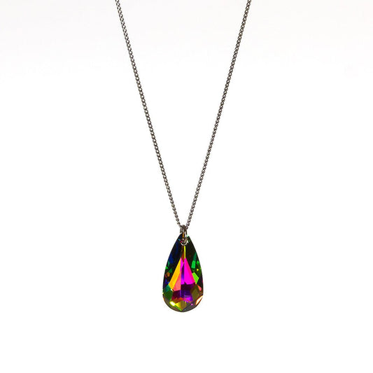 Kaleidoscope Teardrop Necklace - Shopping Time Australia