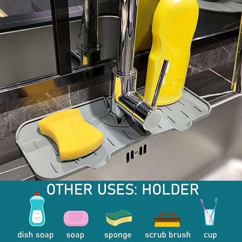 Kitchen Silicone Faucet Absorbent Mat - Shopping Time Australia