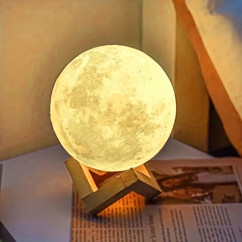 LED Moon Night Light - Shopping Time Australia