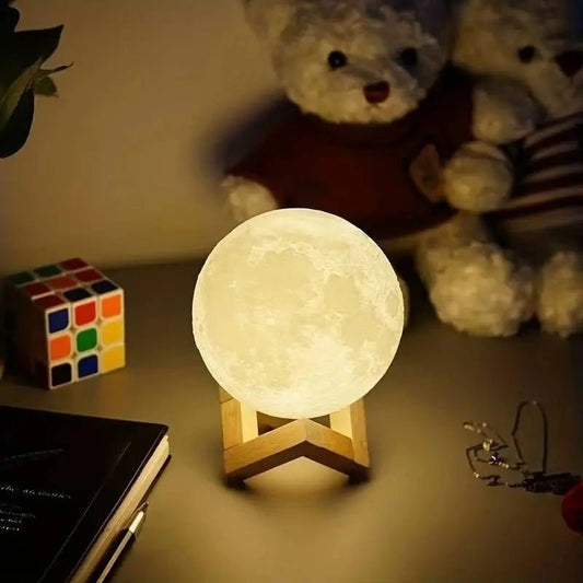 LED Moon Night Light - Shopping Time Australia