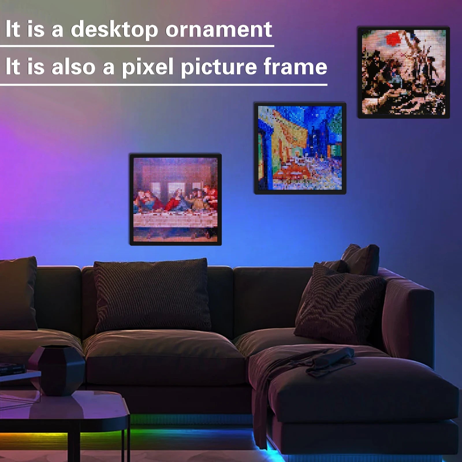 LED Pixel Display 64x64 RGB LED Matrix Panel Programmable - Shopping Time Australia