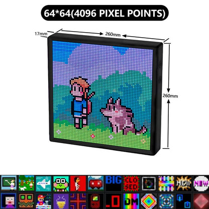 LED Pixel Display 64x64 RGB LED Matrix Panel Programmable - Shopping Time Australia