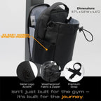 Magnetic Gym Sling Bag - Shopping Time Australia - 