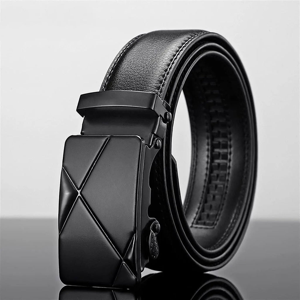 Men's Luxury Leather Automatic Belt - Shopping Time Australia