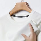 Men’s Waffle Knit Round Neck T-Shirt - Shopping Time Australia - T-Shirts