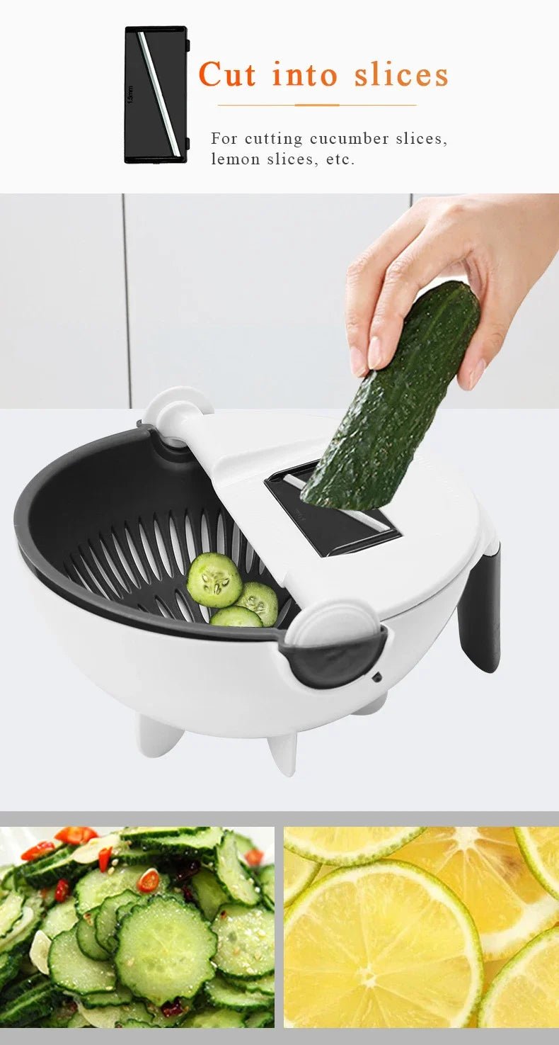 Multifunctional Vegetable Cutter Vegetable Slicer Household Potato Slicer Potato Chip Slicer Radish Kitchen Tool Kitchen Product - Shopping Time Australia - 