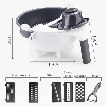 Multifunctional Vegetable Cutter Vegetable Slicer Household Potato Slicer Potato Chip Slicer Radish Kitchen Tool Kitchen Product - Shopping Time Australia - 