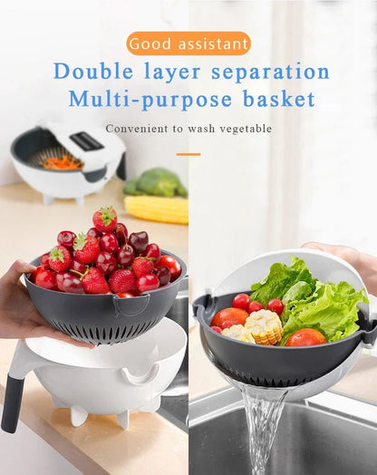 Multifunctional Vegetable Cutter Vegetable Slicer Household Potato Slicer Potato Chip Slicer Radish Kitchen Tool Kitchen Product - Shopping Time Australia - 