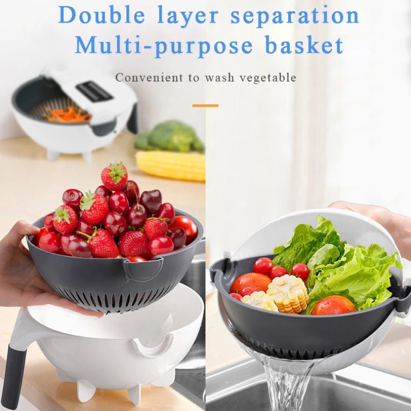 Multifunctional Vegetable Cutter Vegetable Slicer Household Potato Slicer Potato Chip Slicer Radish Kitchen Tool Kitchen Product - Shopping Time Australia - 
