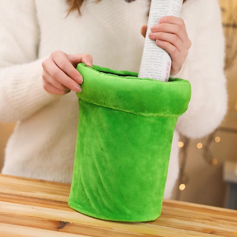 Mushroom Plush Piranha Plant - Inspired Home Slippers - Shopping Time Australia