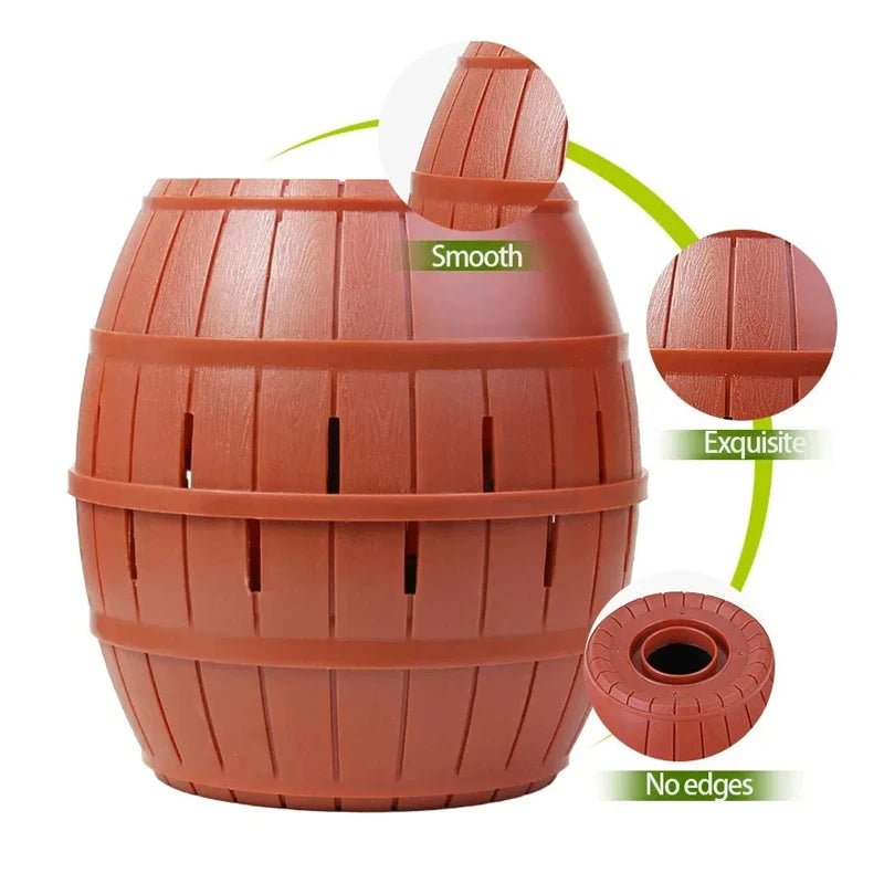 Pirate Barrel Game - Shopping Time Australia - Toys