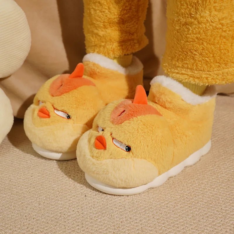 Plush Fox Home Slippers - Shopping Time Australia