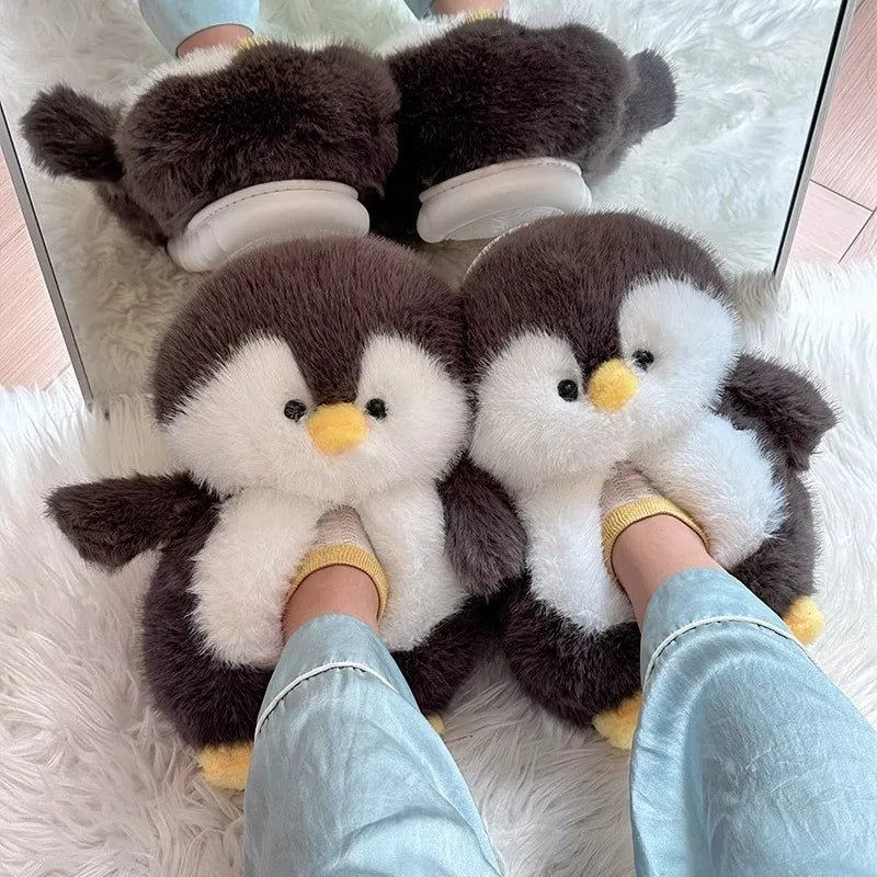 Plush Fox Home Slippers - Shopping Time Australia