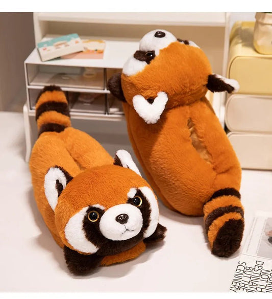 Plush Fox Home Slippers - Shopping Time Australia