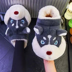 Plush Fox Home Slippers - Shopping Time Australia