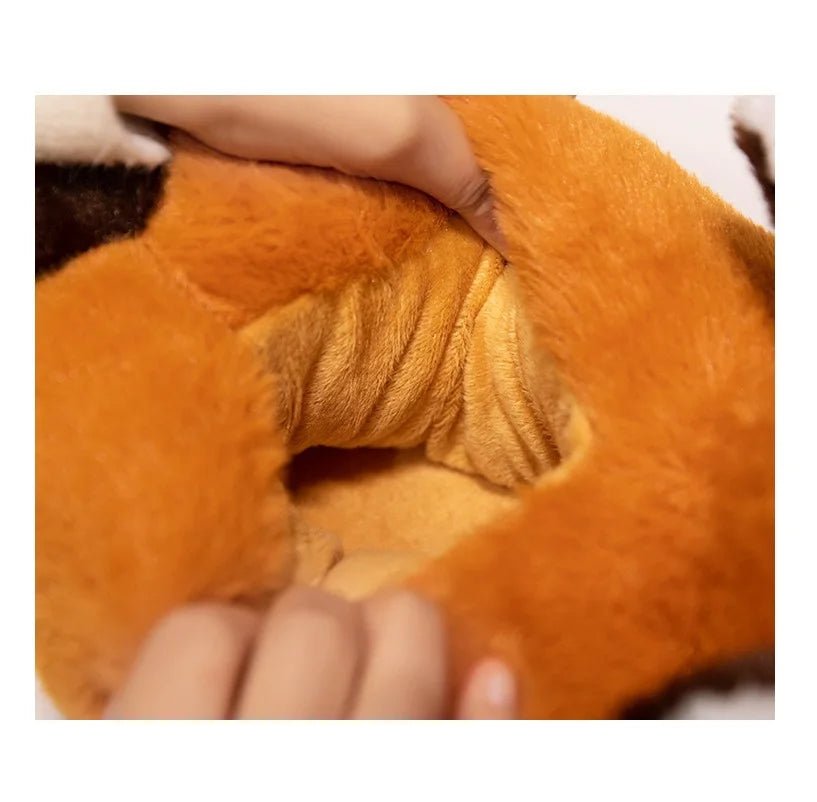 Plush Fox Home Slippers - Shopping Time Australia