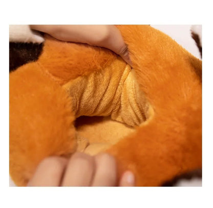 Plush Fox Home Slippers - Shopping Time Australia