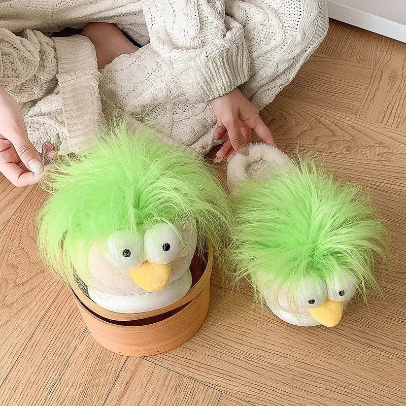 Plush Fox Home Slippers - Shopping Time Australia