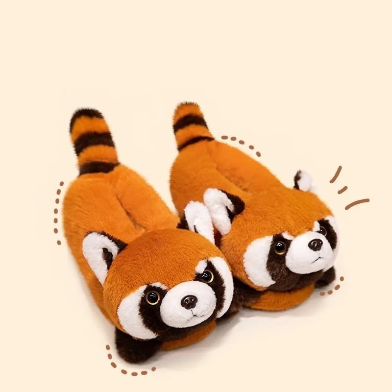 Plush Fox Home Slippers - Shopping Time Australia