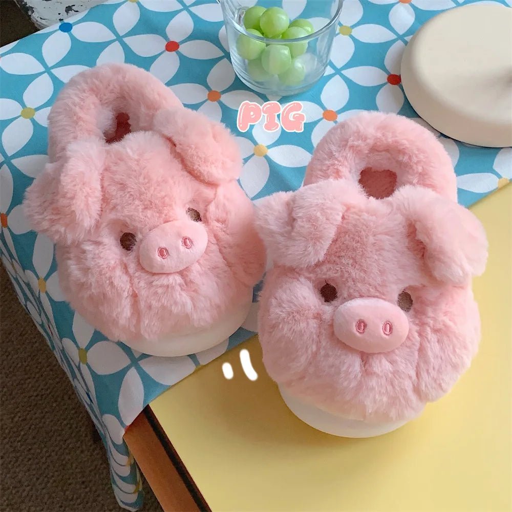 Plush Fox Home Slippers - Shopping Time Australia