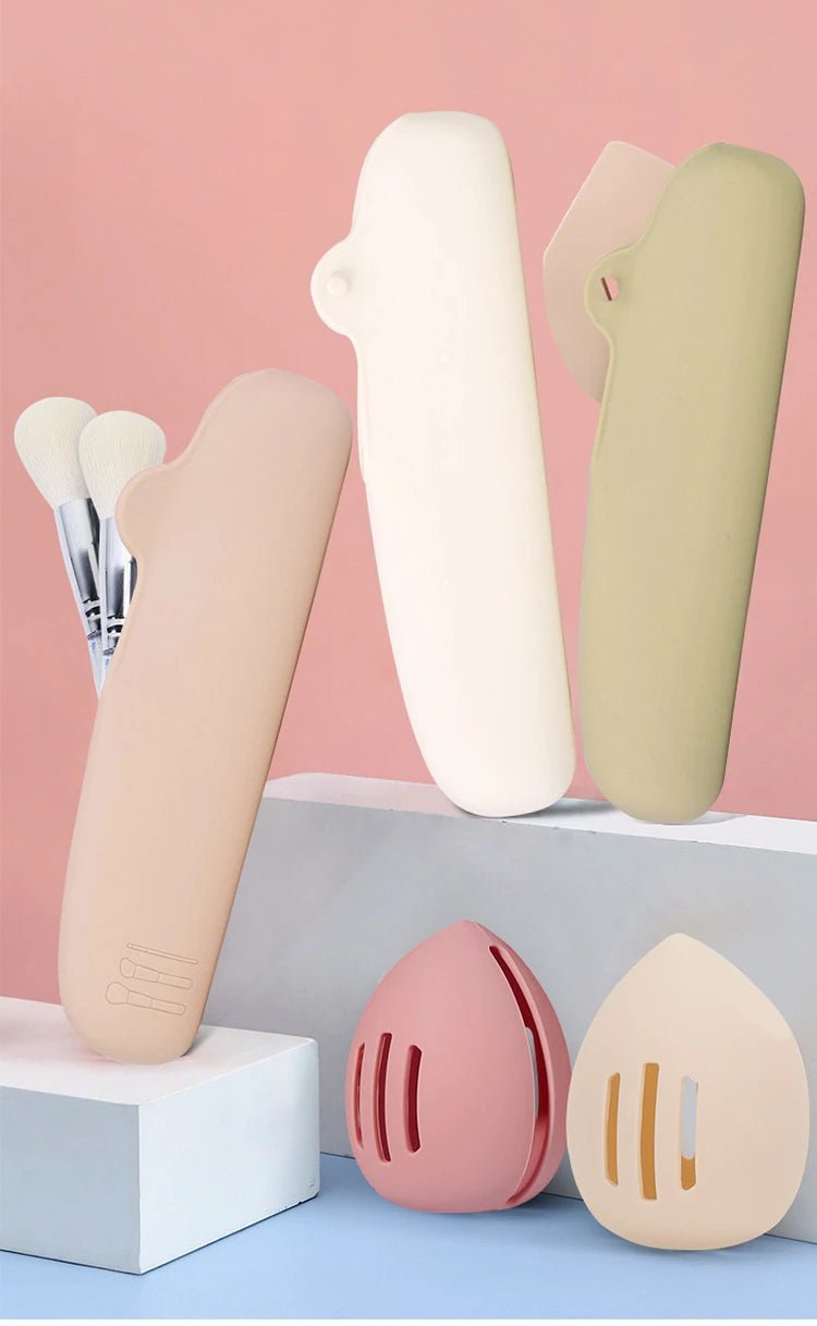 Portable Makeup Sponge Holder Travel - Shopping Time Australia - Make up Accessories