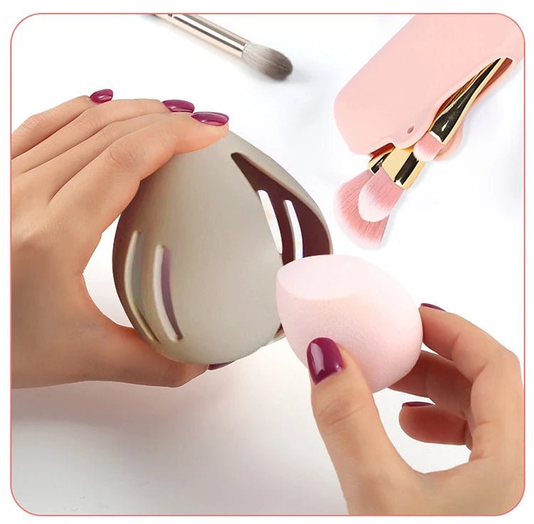 Portable Makeup Sponge Holder Travel - Shopping Time Australia - Make up Accessories