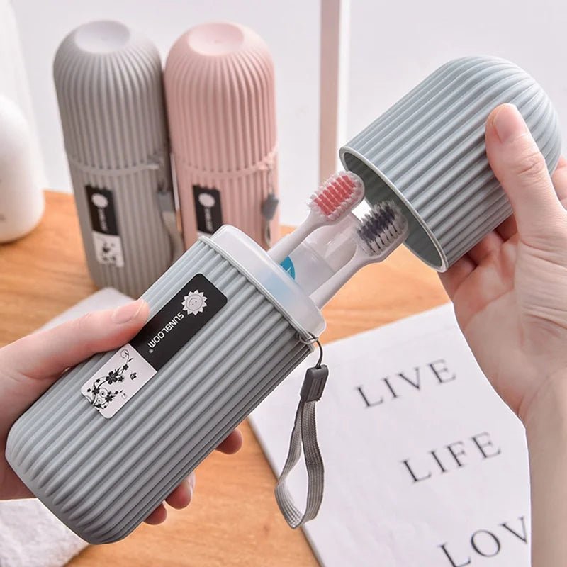 Portable Toothbrush & Toothpaste Holder - Shopping Time Australia