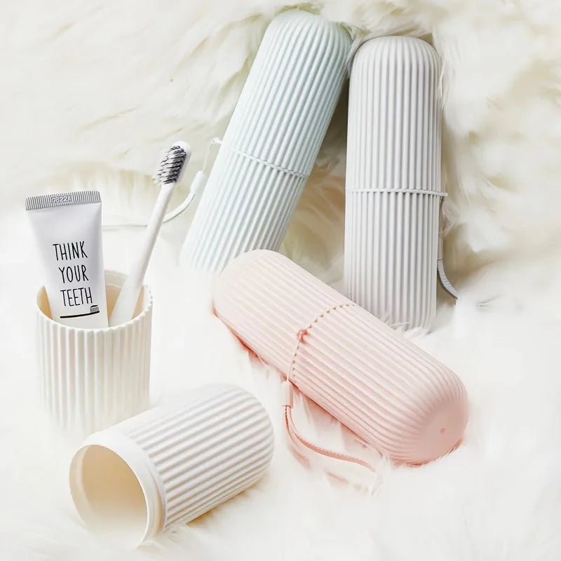 Portable Toothbrush & Toothpaste Holder - Shopping Time Australia