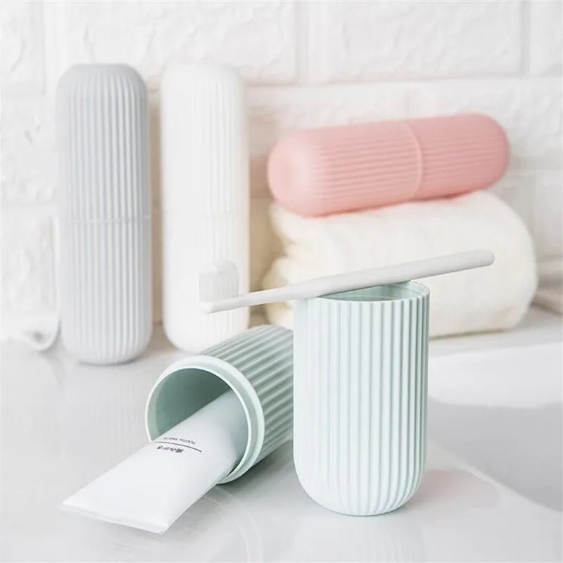Portable Toothbrush & Toothpaste Holder - Shopping Time Australia