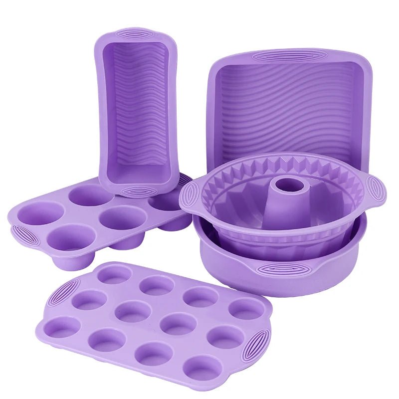 Purple Silicone Baking Mould - Shopping Time Australia