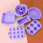 Purple Silicone Baking Mould - Shopping Time Australia