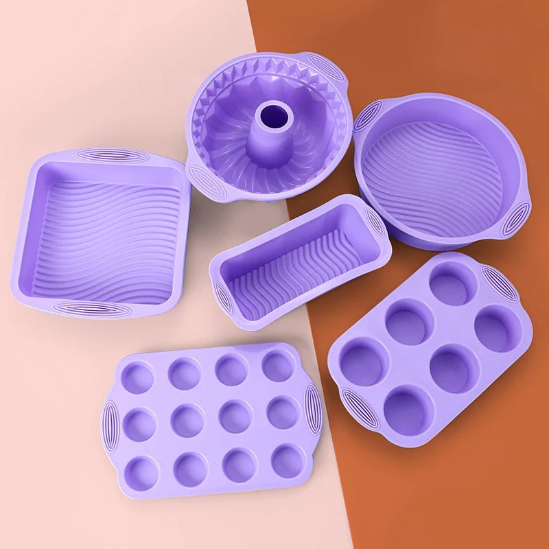 Purple Silicone Baking Mould - Shopping Time Australia