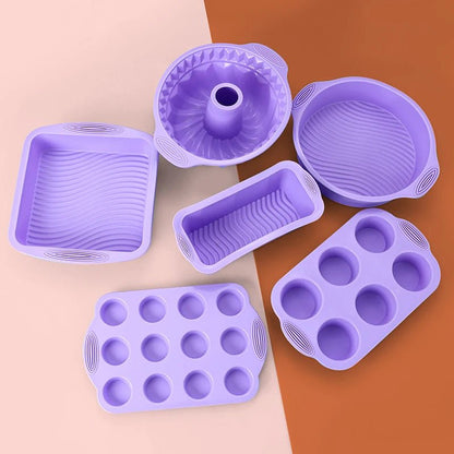 Purple Silicone Baking Mould - Shopping Time Australia