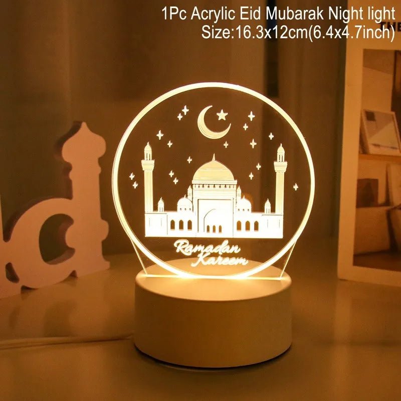 Ramadan - Eid Moon Star Light Decoration - Shopping Time Australia