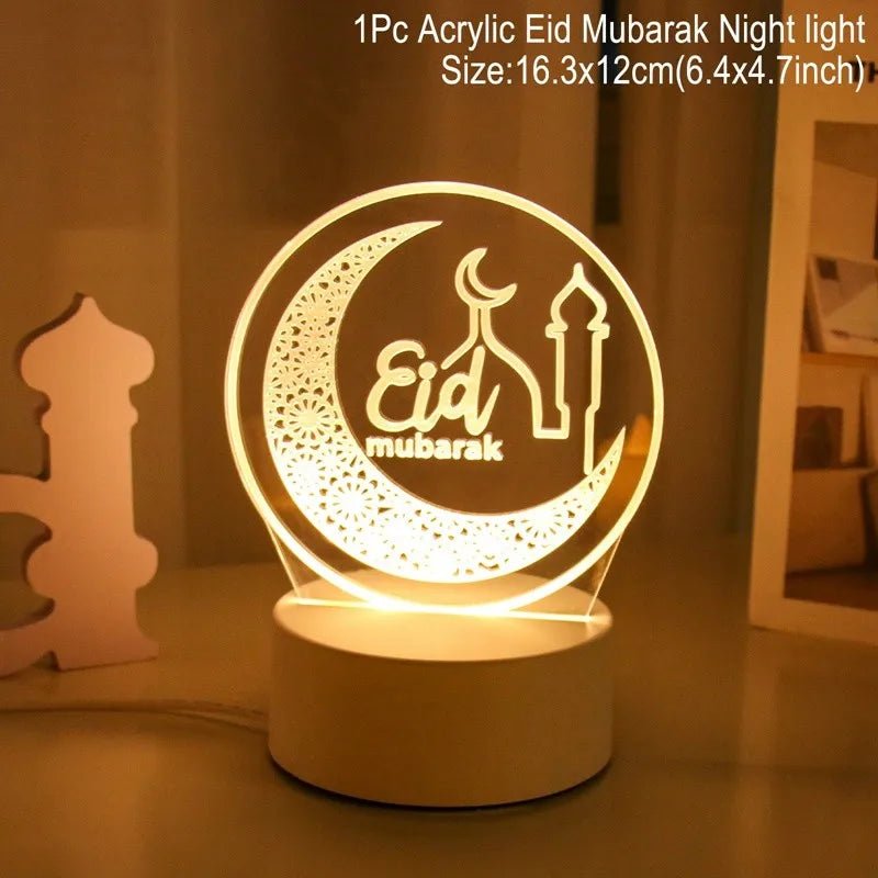 Ramadan - Eid Moon Star Light Decoration - Shopping Time Australia