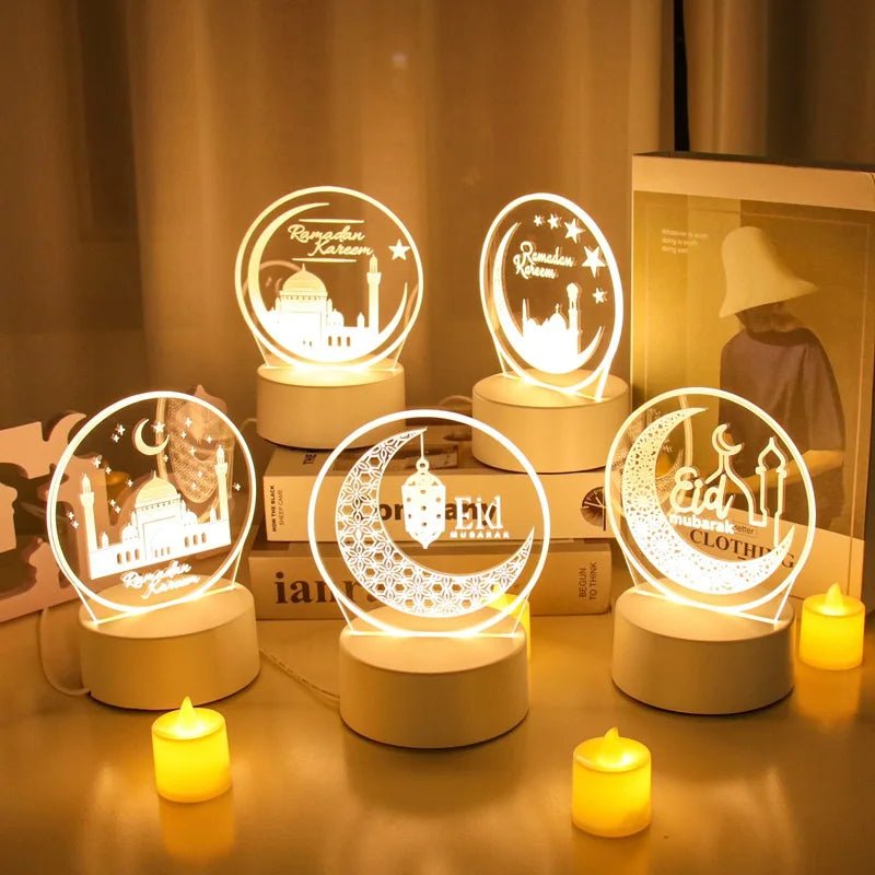 Ramadan - Eid Moon Star Light Decoration - Shopping Time Australia