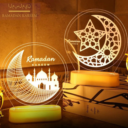 Ramadan - Eid Moon Star Light Decoration - Shopping Time Australia